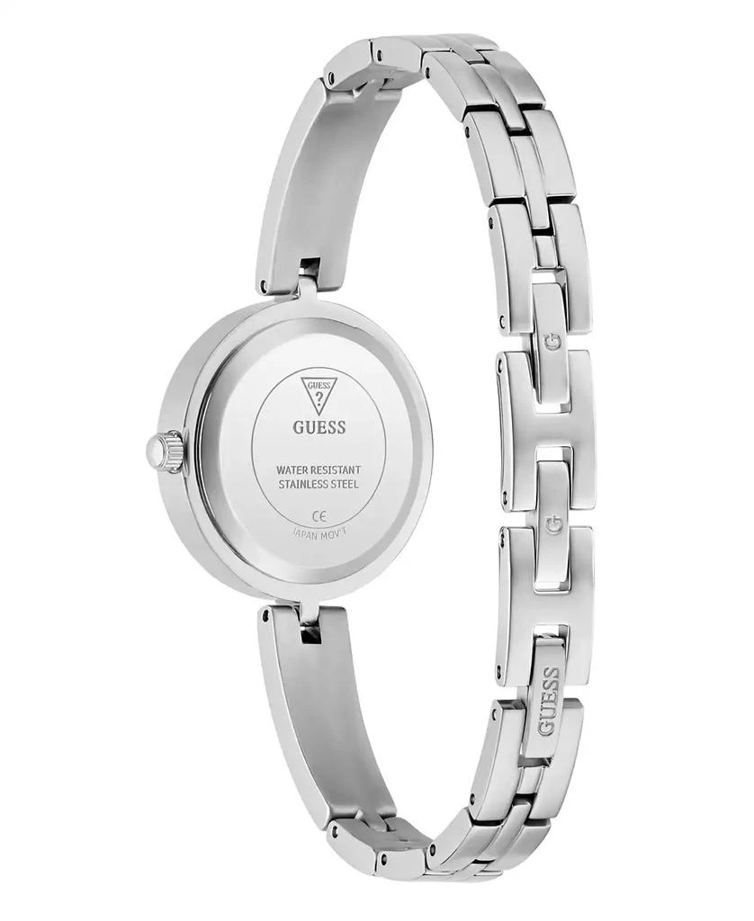 GUESS Women's Silver-Tone Analog Watch, 27mm 3