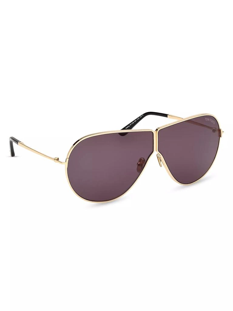 Tom Ford Keating 71MM Pilot Sunglasses 8