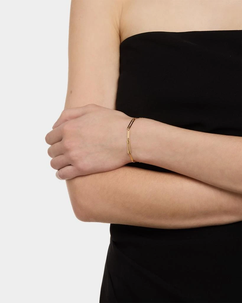 LANA Mega Interlocking 14K Gold Bracelet 2