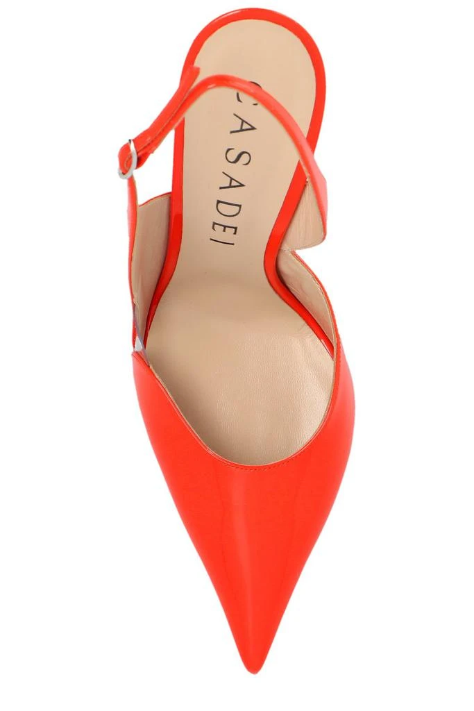 CASADEI Casadei Pointed Toe Slingback Pumps 4