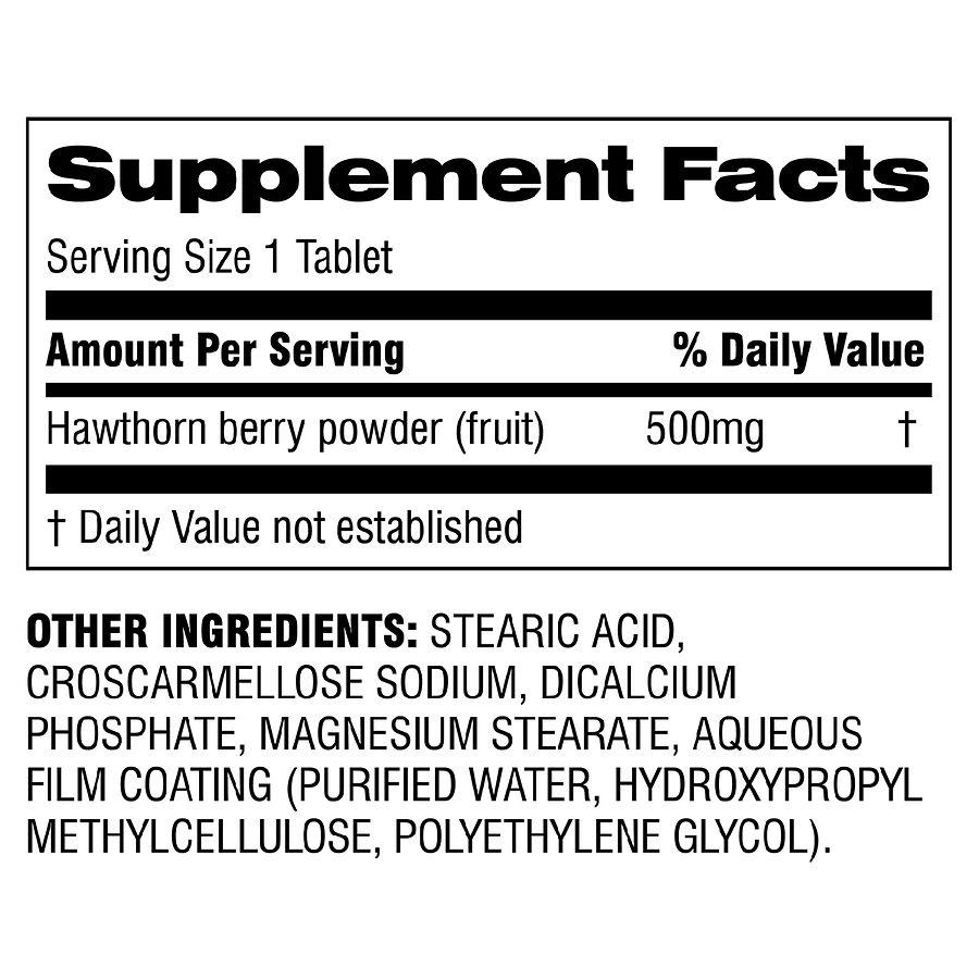 Botanic Choice Hawthorn Berry 500mg