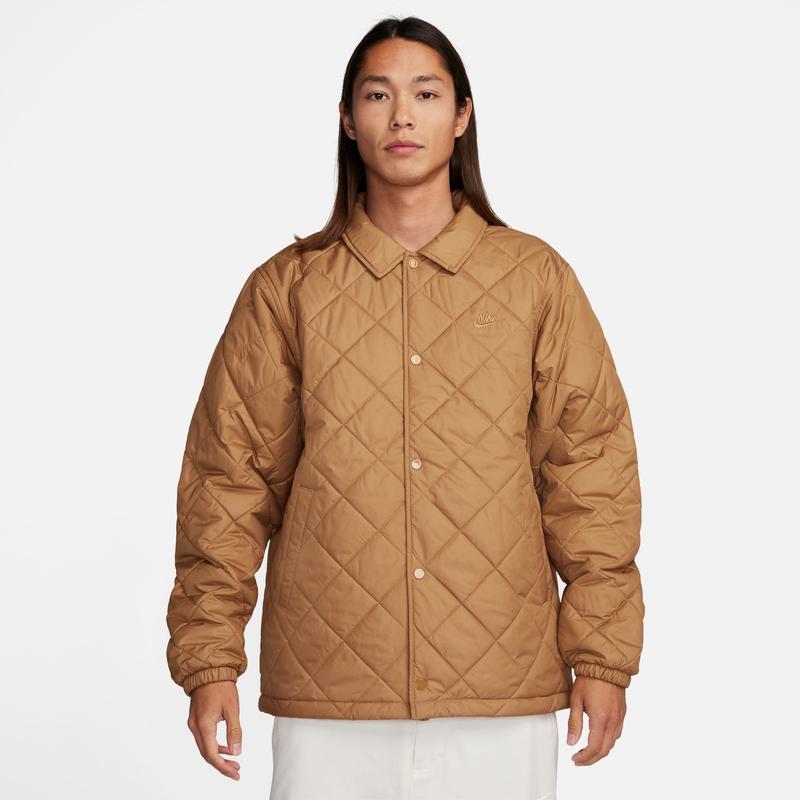 nike quilted jacket mens