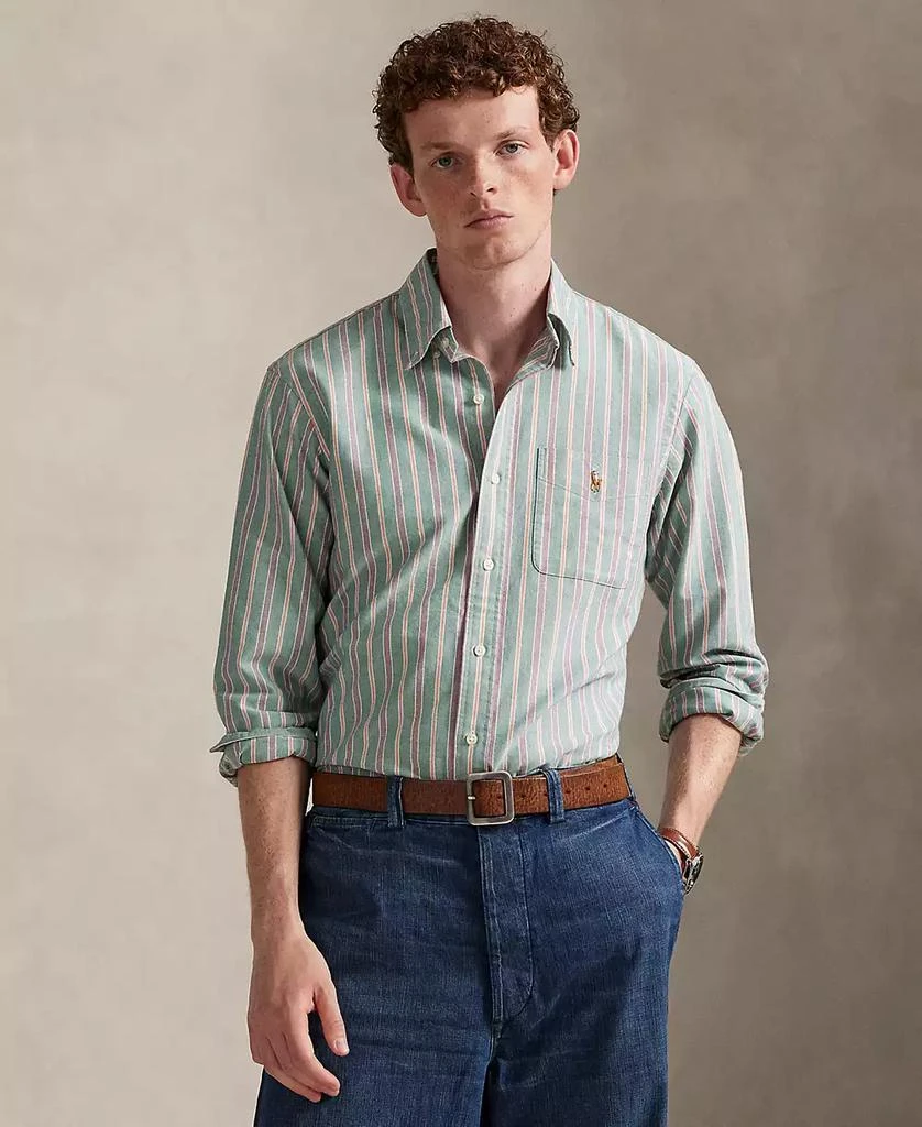 Ralph Lauren Men's Classic-Fit Striped Oxford Shirt 7