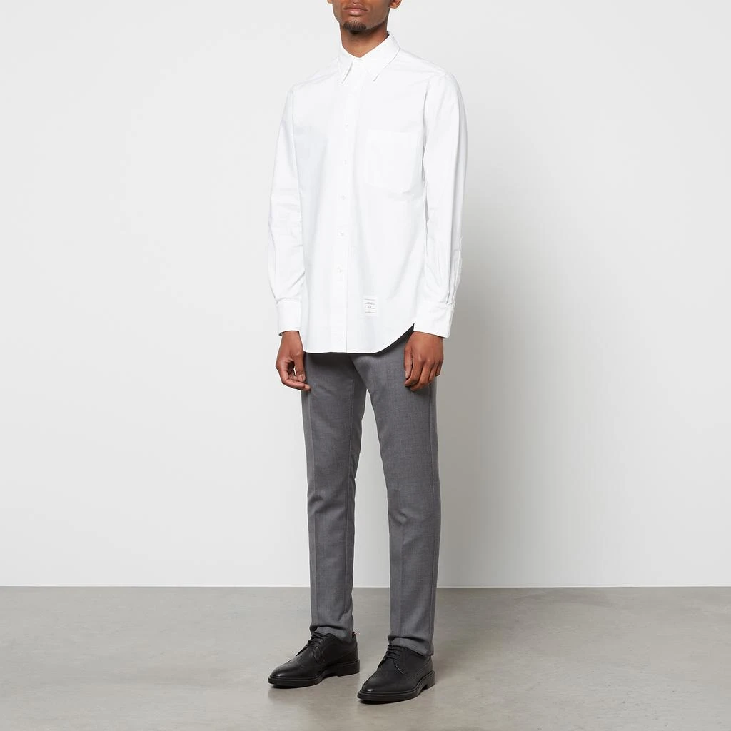Thom Browne Men's Classic Fit Oxford Shirt - White 3