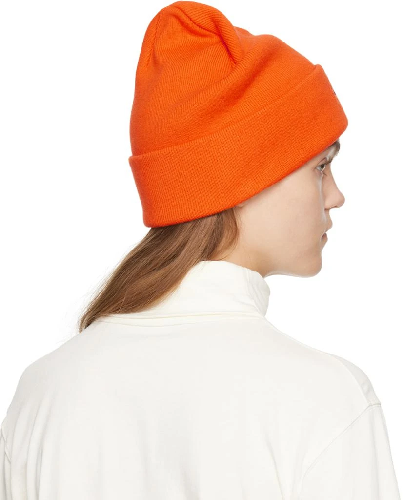 Heron Preston Orange Classic Beanie 3