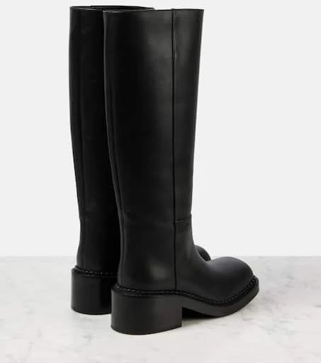 Prada Leather knee-high boots 2