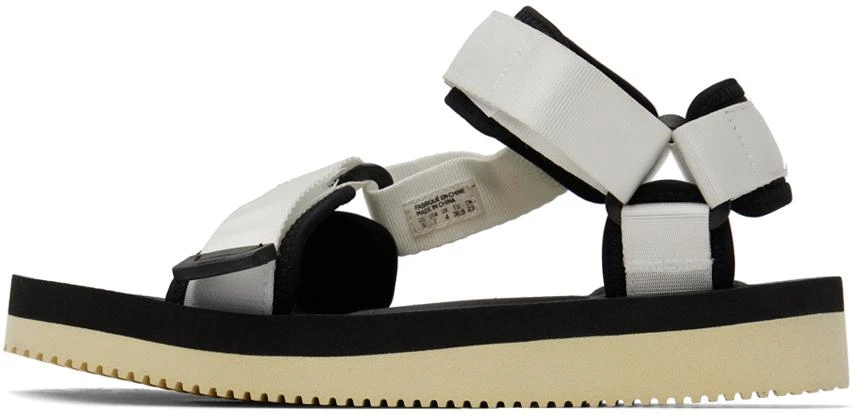 SUICOKE White DEPA-V2 Sandals 3