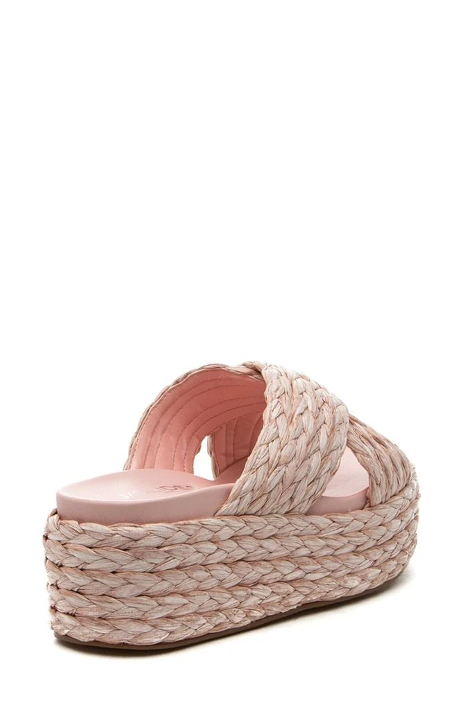 J/SLIDES NYC Quilla Platform Wedge Slide Sandal 2