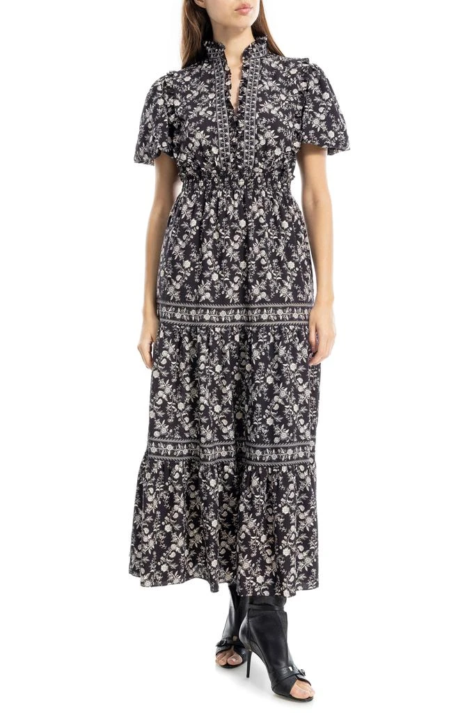 lowry halter maxi dress Kendry Boutique | Floral Ruffle Dress