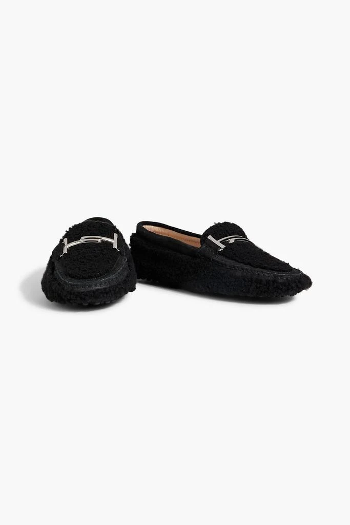 Tod's Double T shearling loafers 2