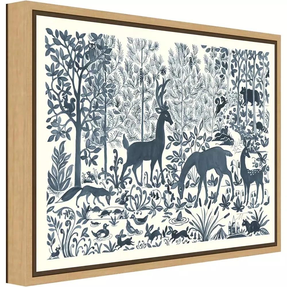 Amanti Art Forest Life I by Miranda Thomas Canvas Framed Art 2