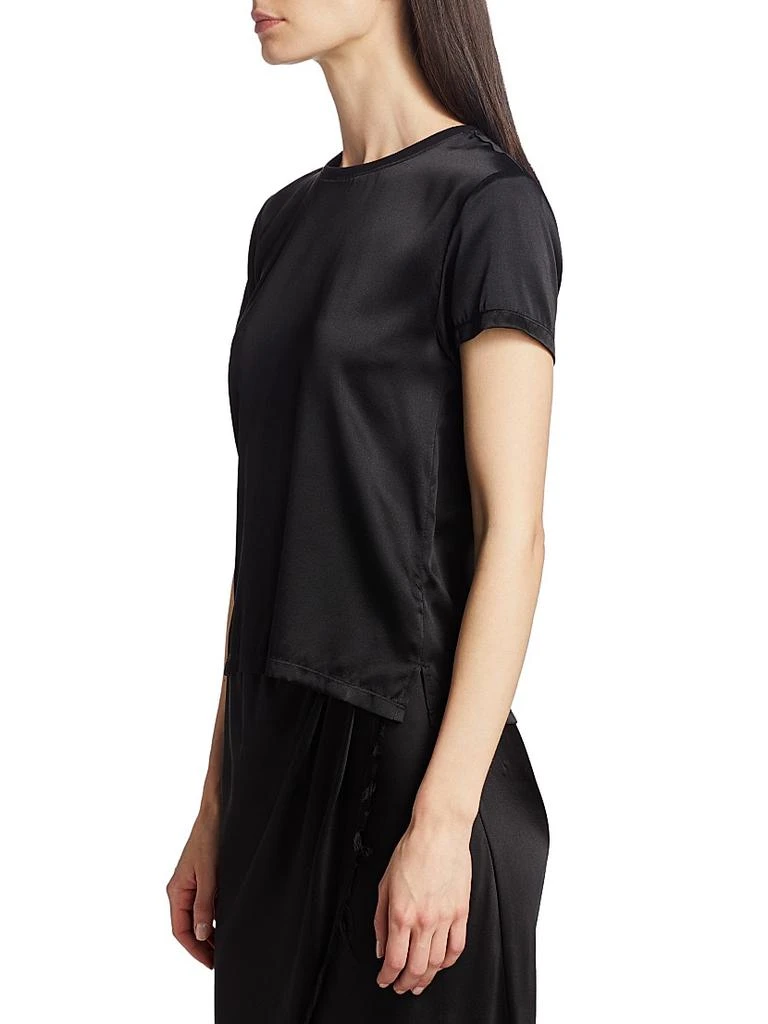 ATM Anthony Thomas Melillo Silk Blend Crewneck T-Shirt 4