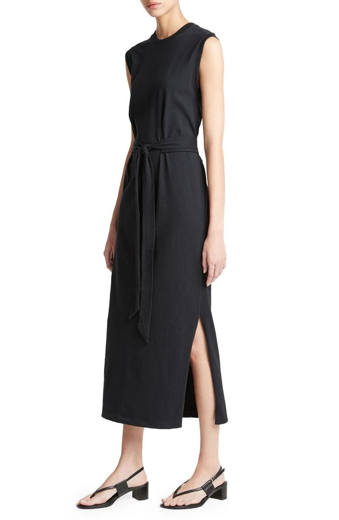 Vince Sleeveless Cotton Knit Midi Dress 3