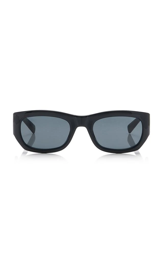 Yves Saint Laurent Saint Laurent - Square-Frame Acetate Sunglasses - Black - OS - Moda Operandi 1