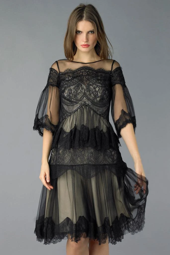 chinese dress ladies Alyce Black Label Dress 27544