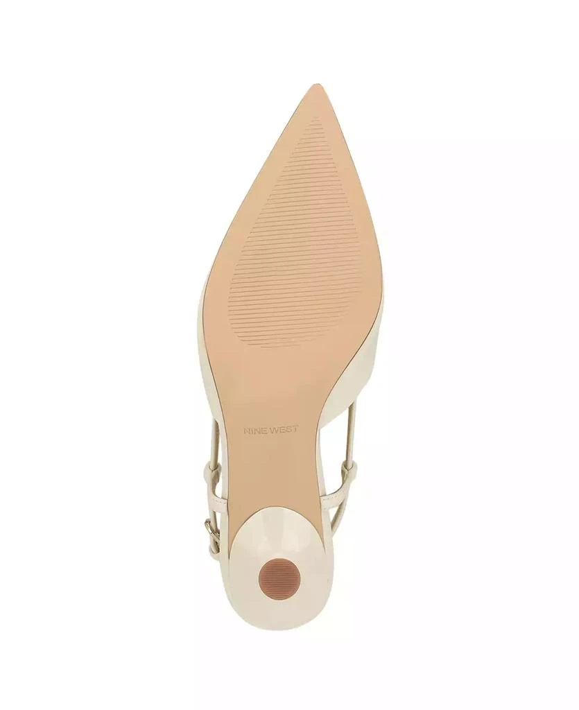 Nine West Women's Rhonda Tapered Heel Slingback Pumps 5