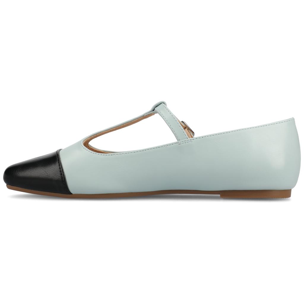 JOURNEE Journee Women's Theah Medium and Wide Width Dress Flats