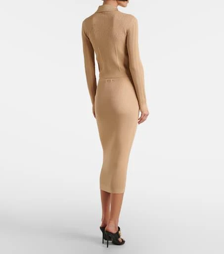 Balmain Ribbed-knit cardigan 3