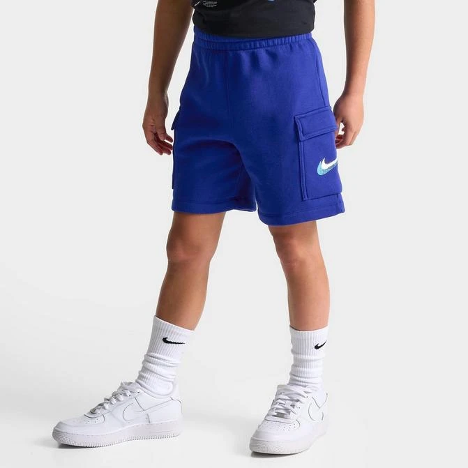 NIKE Kids' Nike Fleece Cargo Shorts 1