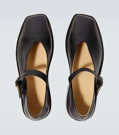 Lemaire Leather flats 4
