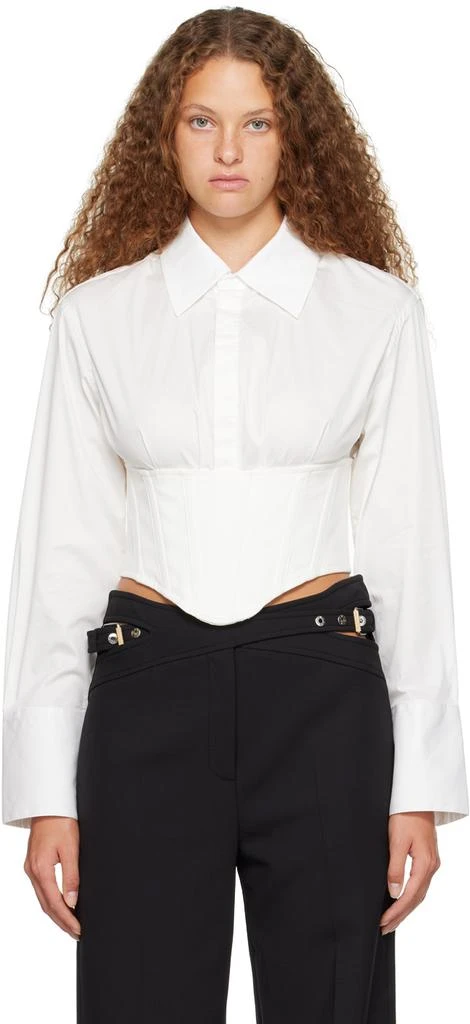 Dion Lee White Internal Shirt 1