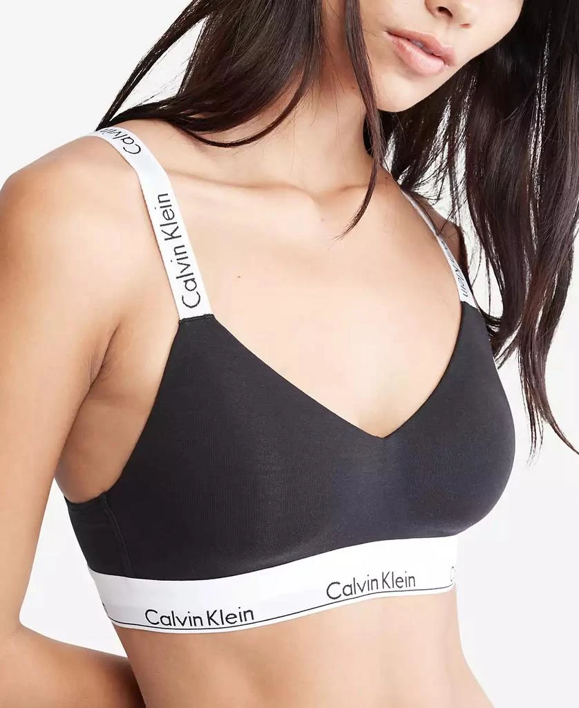 Calvin Klein Women's Modern Lightly Lined Bralette QF7059 4