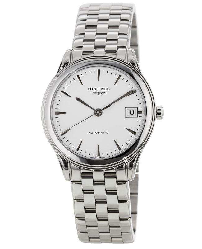 Longines Longines Flagship Automatic White Dial Steel  Men's Watch L4.774.4.12.6