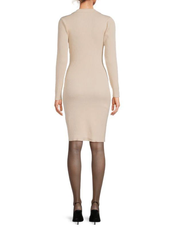NANETTE nanette lepore Ribbed Sweater Dress 2
