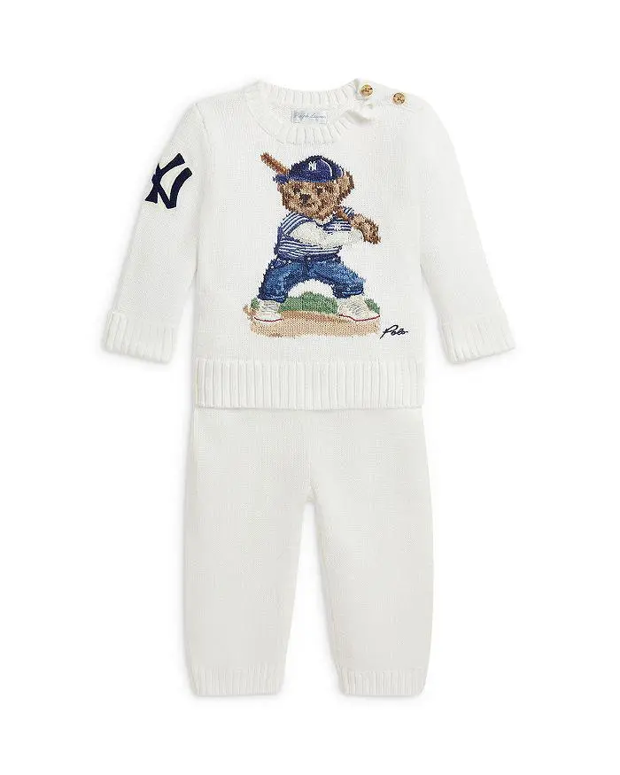 Ralph Lauren Polo Boys' Polo Ralph Lauren Yankees Sweater & Pants - Baby