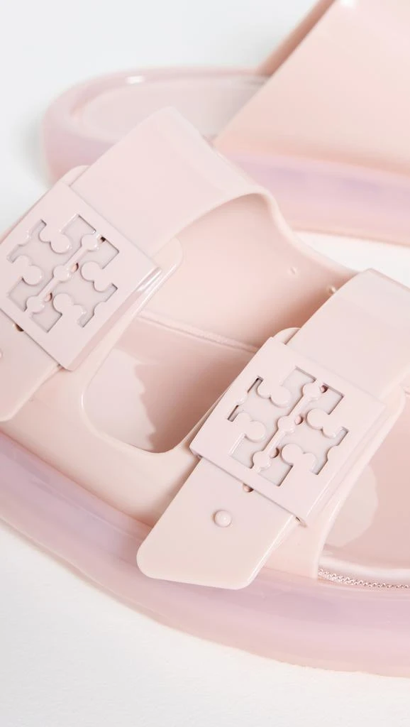 Tory Burch Buckle Bubble Jelly Slides 5
