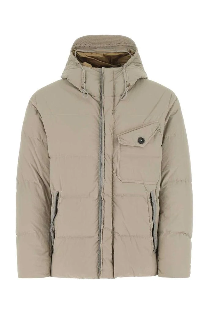 Ten C Ten C Drawstring-Hooded Quilted Padded Jacket 1