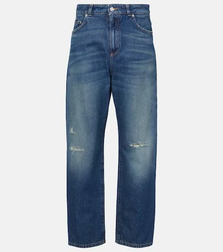 Dolce 
Gabbana Distressed straight jeans 1