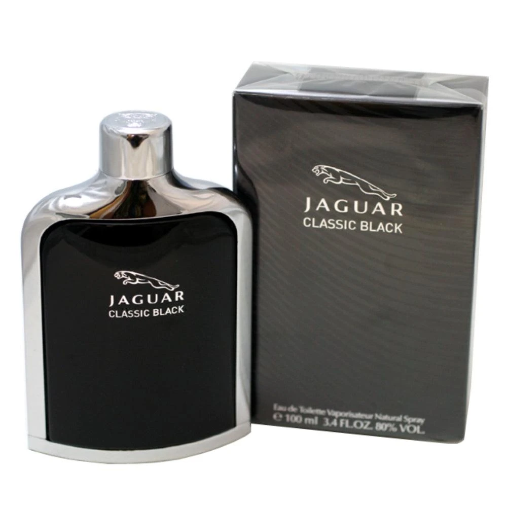 JAGUAR Classic Black Eau De Toilette for Men 3.4 oz / 100 ml 1