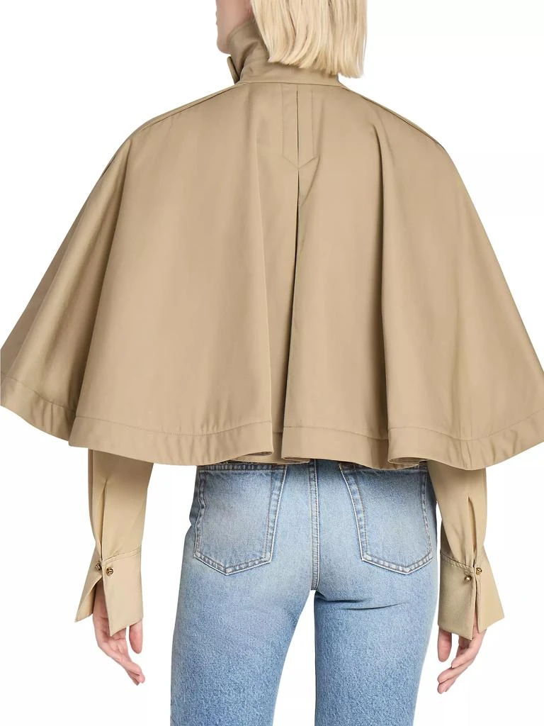 Chloé Cape Tie-Neck Coat 5