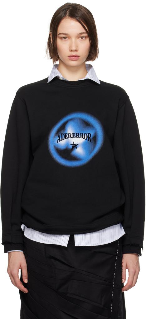 ADER error Gray Sig; TRS Tag 01 Zip-Up Hoodie - Hoodies