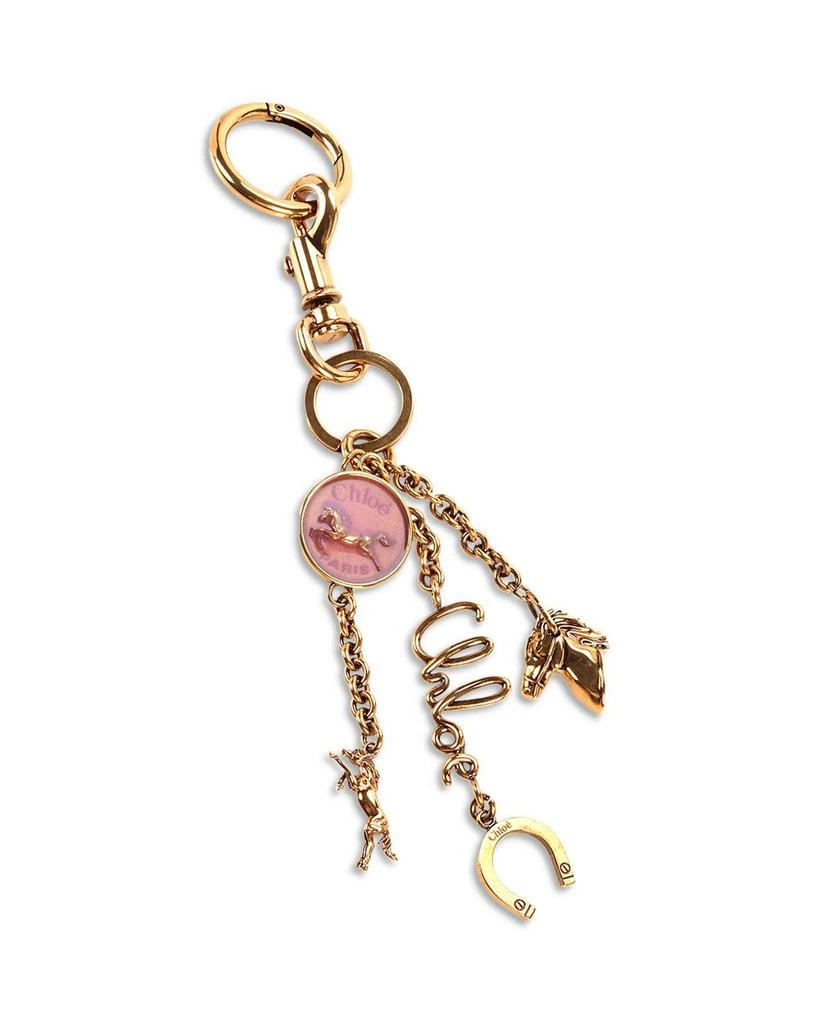 Chloé Symbols Coin Horse Bag Charm 1