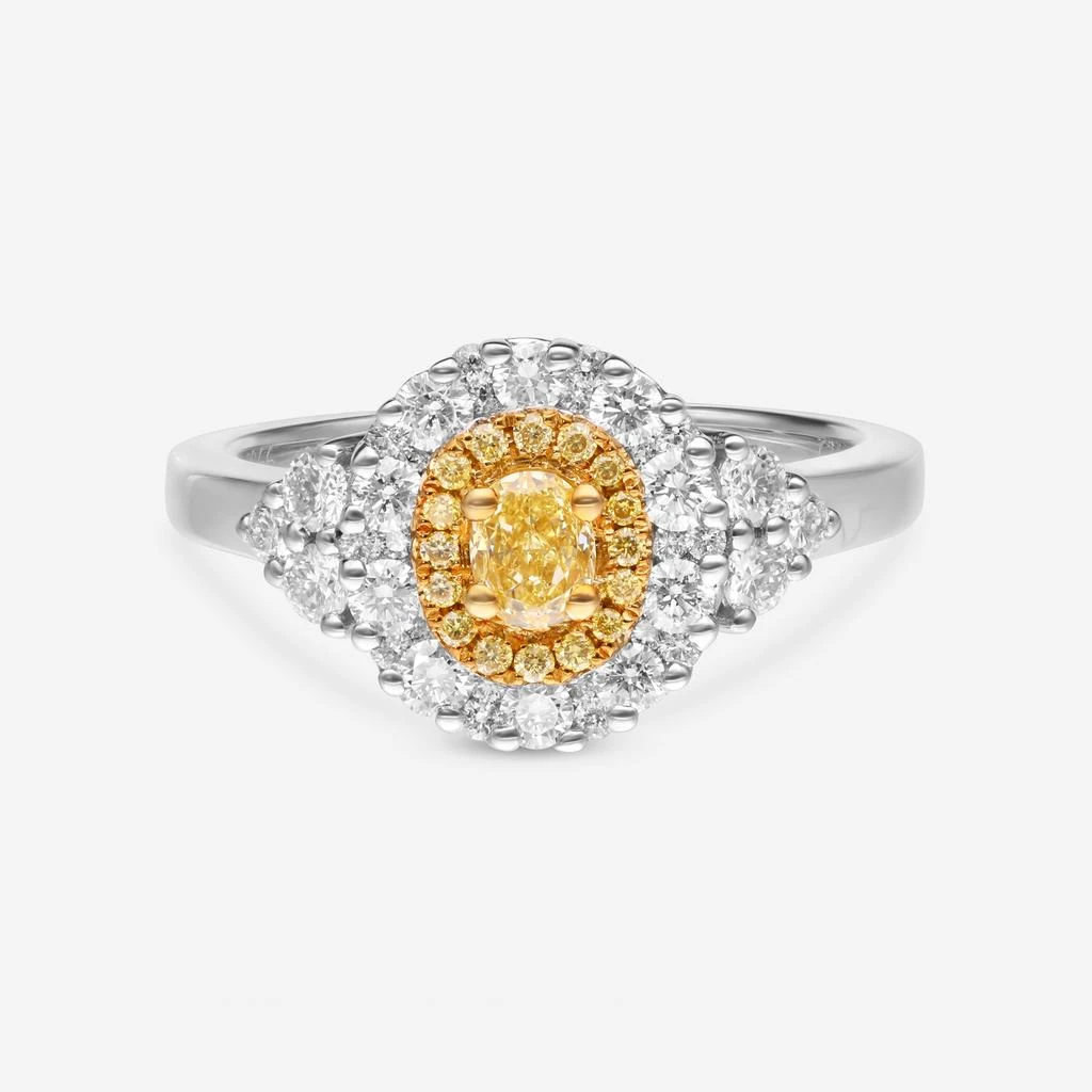 Gregg Ruth Gregg Ruth 18K White Gold Diamond 1.02ct. Engagement Ring Sz. 6.5 602507