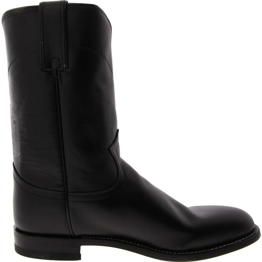 Justin Mens Leather Mid-Calf Cowboy, Western Boots