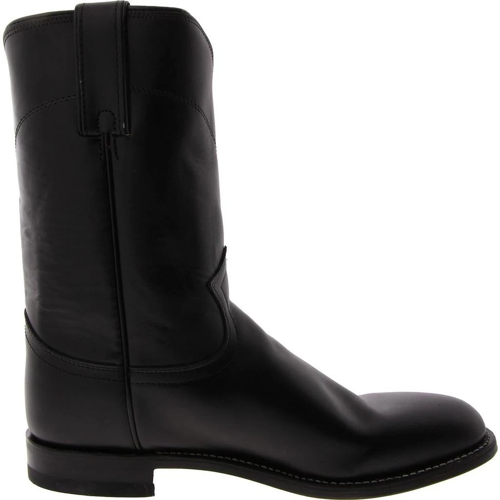 Justin Mens Leather Mid-Calf Cowboy, Western Boots 2
