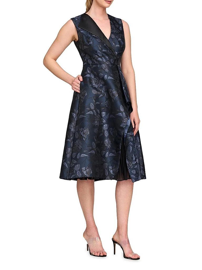 Kay Unger Lottie Floral Cocktail Dress 4
