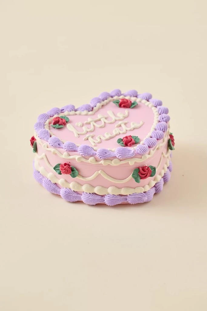 Pretty Shitty Cakes Pretty Shitty Cakes UO Exclusive Frosted Heart Shape Jewelry Box 3