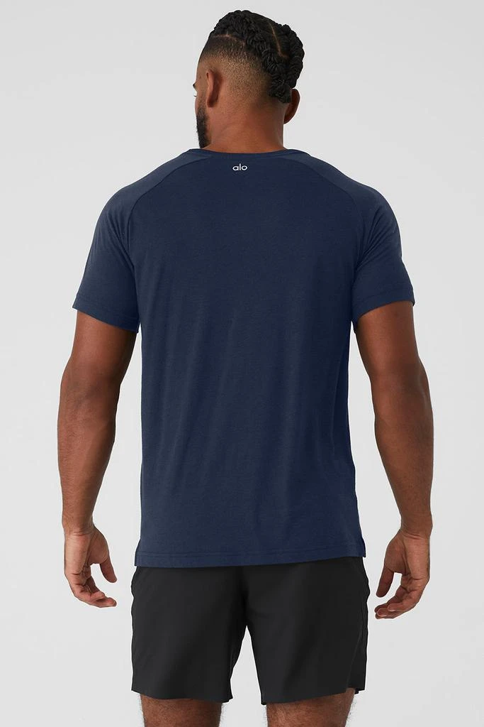 Alo Triumph Raglan Tee - Navy 2