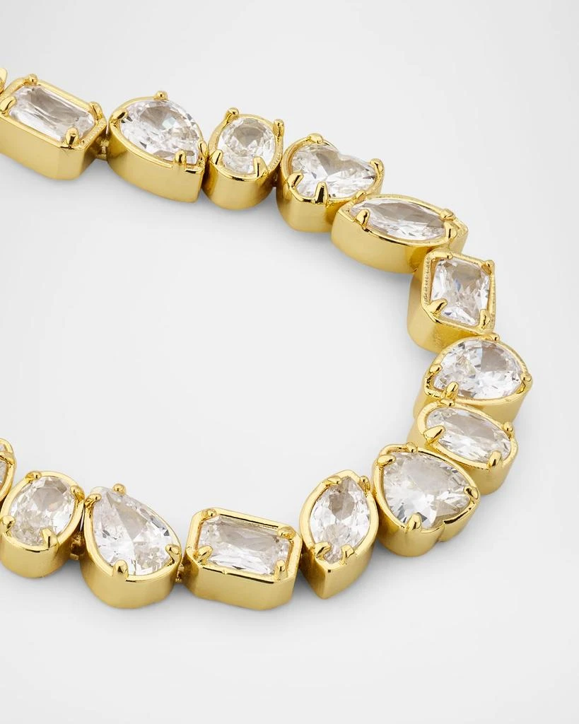 BAUBLEBAR Scattered Cubic Zirconia Tennis Bracelet 3
