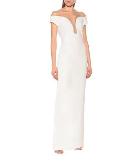 Stella McCartney Lara stretch-cady gown 2