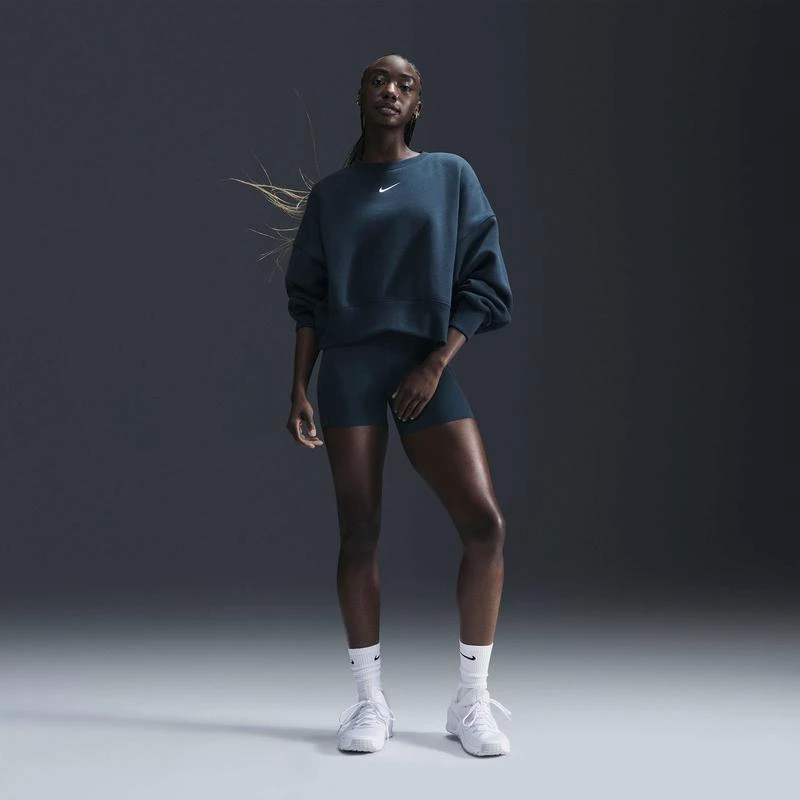 NIKE Nike NSW Style Fleece Crew OOS - Women's 1