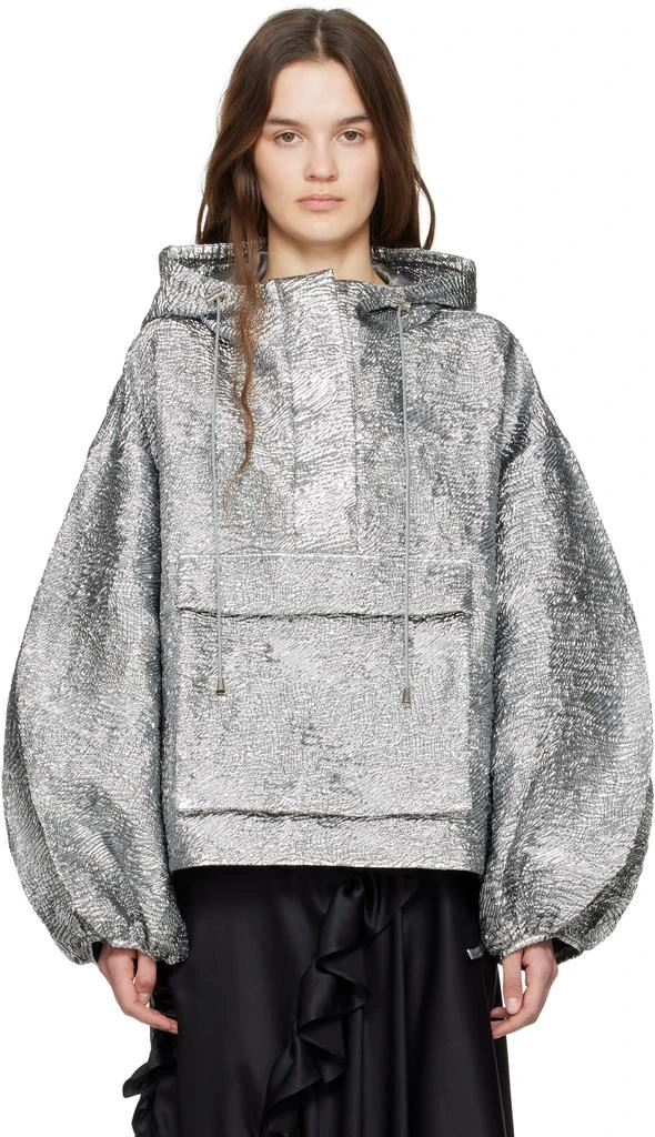CECILIE BAHNSEN Silver Orion Jacket 1