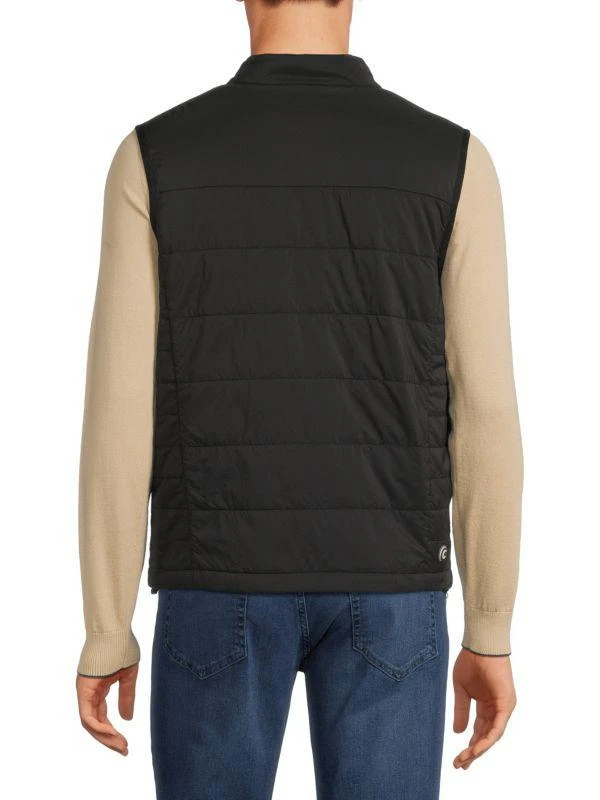 COLMAR Solid Windbreaker Puffer Vest 2