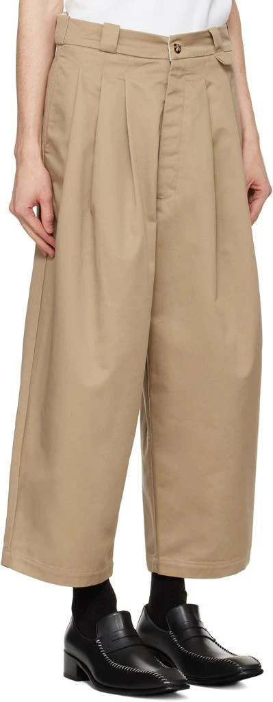 WILLY CHAVARRIA Khaki Borracho Work Trousers 2