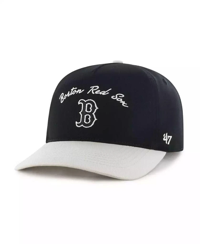 47 Brand Men's Black Boston Red Sox Stable Hitch Adjustable Hat 1