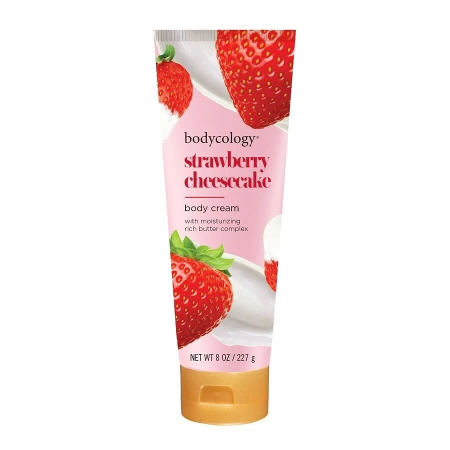 bodycology Strawberry Cheesecake Fragrance Body Cream 8 oz Bath 
Body 885645050975